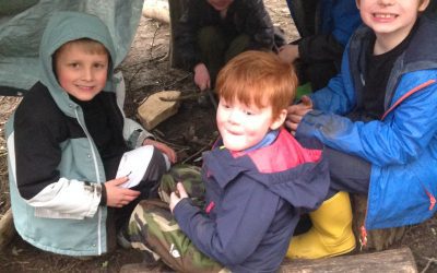 Den Building in Forest Schools